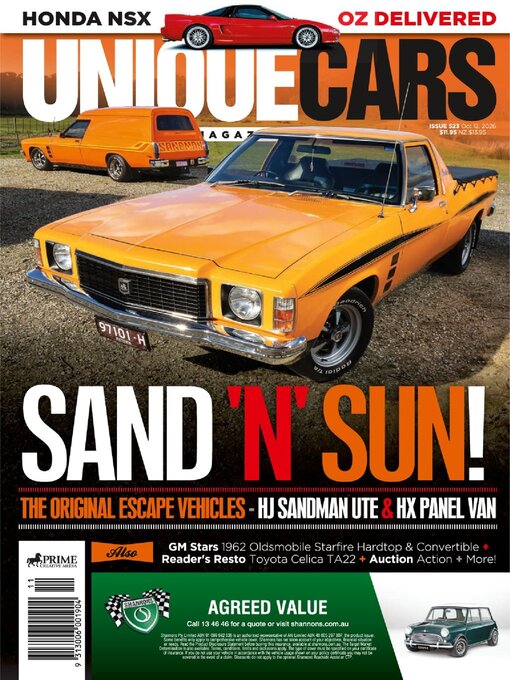 Cover image for Unique Cars Australia